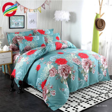 printed flat sheet home textile duvet cover bedding sheet set